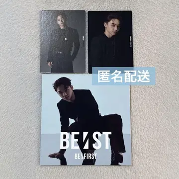 BE:FIRST 앨범 BE:ST 아코디언 포토 카드 트레이딩 카드 3종