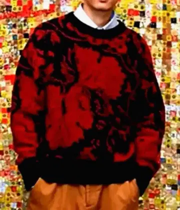 [택 포함 새상품 176000엔] 살바토레 페라가모 컬렉션 니트