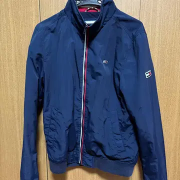 TOMMY JEANS 네이비 나일론 자켓 S
