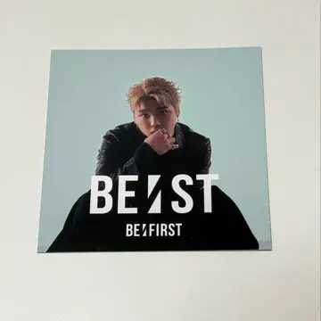 BE:FIRST 초회 생산 슌토 아코디언 포토 카드