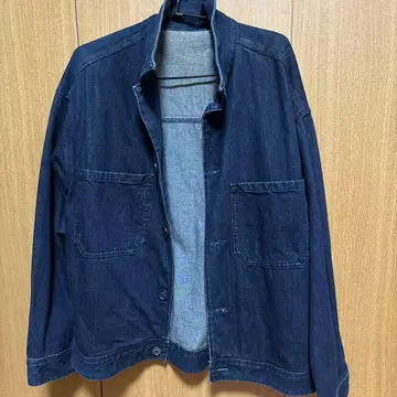 다크 블루 캐주얼 자켓 M