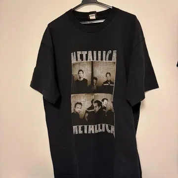 Metallica 밴드T셔츠 블랙