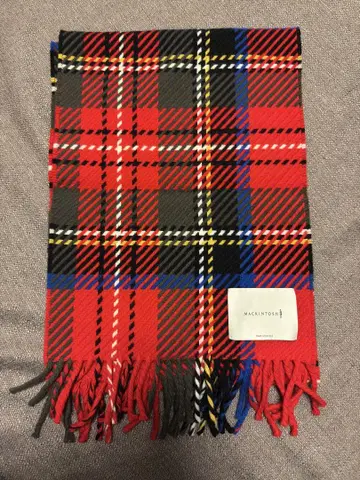 MACKINTOSH 타탄 체크 머플러