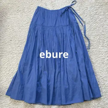새상품급 ebure 트리아세 코튼 오간자 캉캉 스커트 에브르 38
