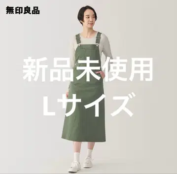 무인 스트레치 치노 살로펫 스커트 카키 그린