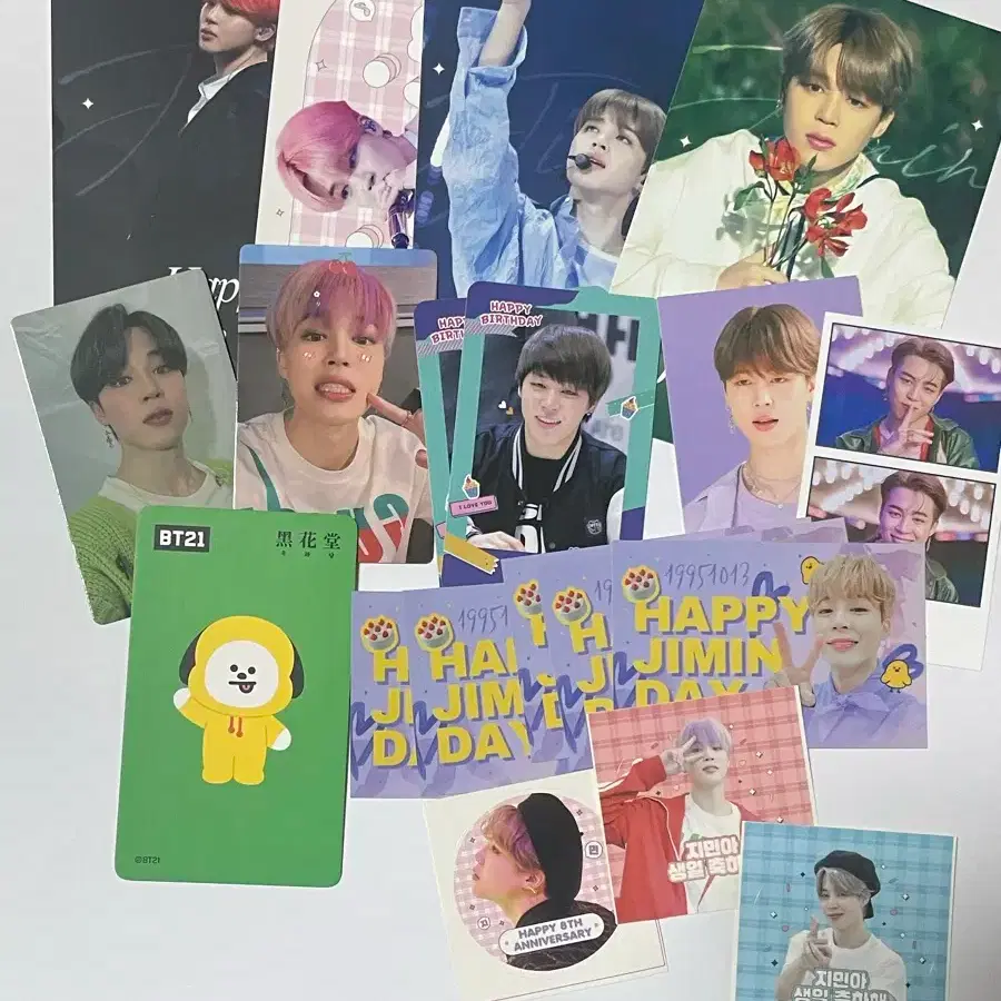 Bangtan Jimin birthday cafe unofficial goods bulk sell