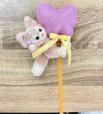 리나벨 봉제 인형 스틱 키링