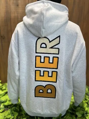 취한 요이도레 BEERCITY 파카 화이트 (화이트) M (중 머그잔)