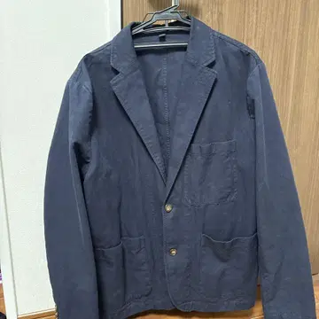 J.CREW 네이비 테일러드 자켓