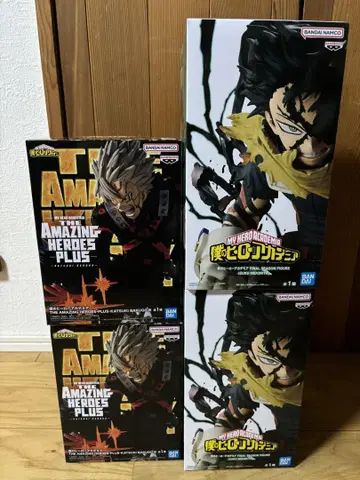 히로아카 미도리야&바쿠고 피규어 4체 세트