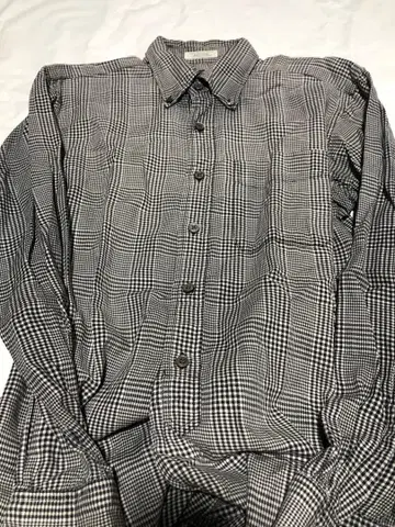 ENGINEERED GARMENTS 체크 무늬 긴팔 셔츠