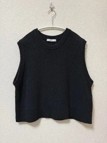 저널 스탠다드 리룸 립 크롭 베스트