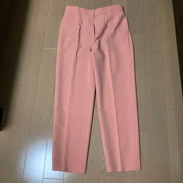 핑크 슬랙스