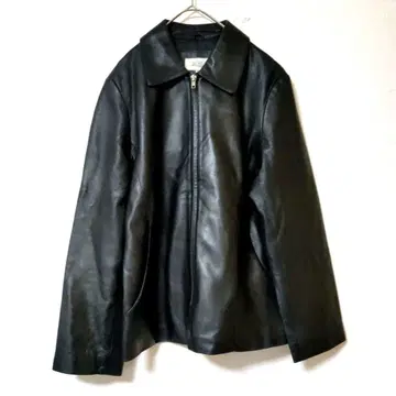 vintage 가죽 자켓 천연 가죽 숏 기장 시어링 가죽