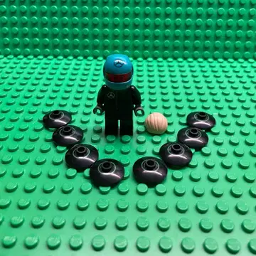 레고 메르세데스 미니 피규어 F1