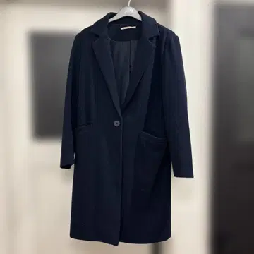 URBAN RESEARCH 네이비 체스터 코트