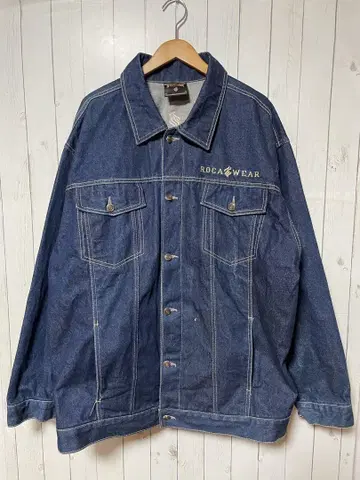 ROCA WEAR 데님 자켓 인디고 XL 빅 사이즈
