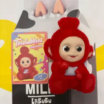 popmart 텔레토비즈 Po 빨간색 앉은 모습