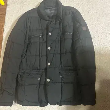 ROMEO GIGLI 블랙 다운 자켓