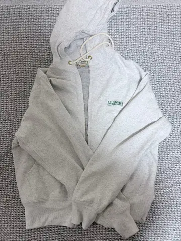 L.L.Bean 그레이 후드 부착 후드티