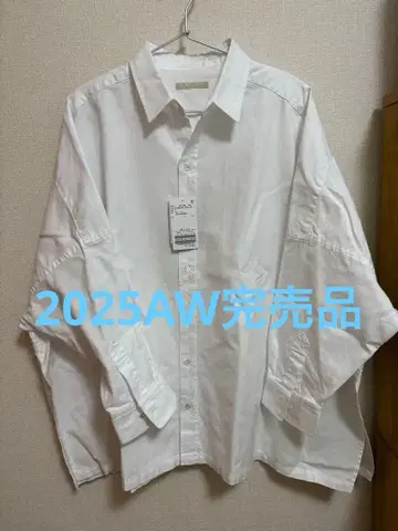 PLAGE 화이트 긴팔 셔츠 F 사이즈