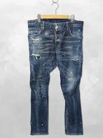 디스퀘어드 Tidy Biker Jean 가공 데님 팬츠 48