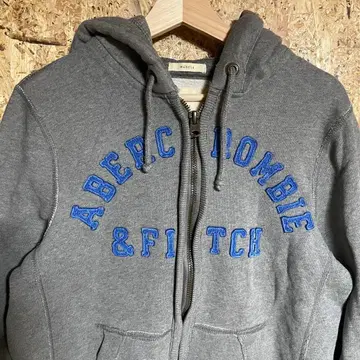 Abercrombie & Fitch 그레이 후드티 M