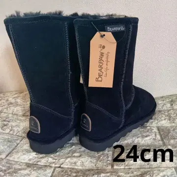 [ 미사용 새상품 ] BEARPAW Emma 무스탕 부츠 양가죽