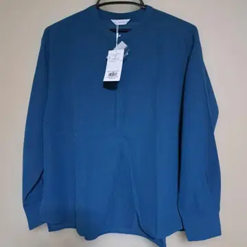 THE SHOP TK 다크 블루 긴팔 셔츠