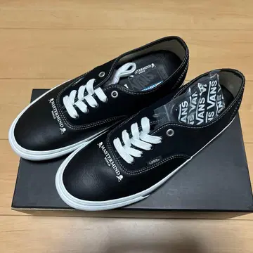 MASTERMIND vans 콜라보 오센틱 블랙 스니커즈