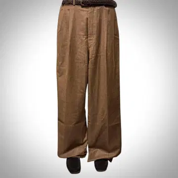 [ 90's ] LAULEN 랄프 로렌 와이드 슬랙스 베이지 울