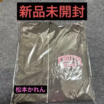 마츠모토 카렌 최애 아필 후드티 FRUITSZIPPER