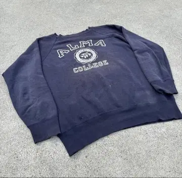 50s vintage sweat 퍼플네이비 XL 가격 인하