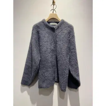 LUCA 페더 스냅 가디건