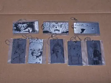 금색의 갓슈 DMM 복권 D상 메탈 키링 8종 컴프