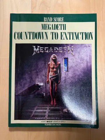 메가데스 / COUNTDOWN TO EXTINCTION 밴드 스코어