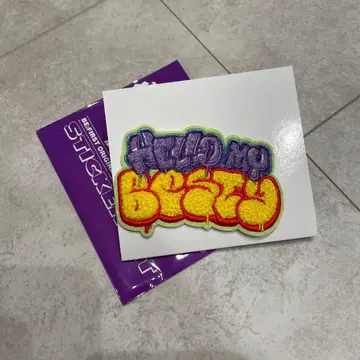 befirst 자수 스티커