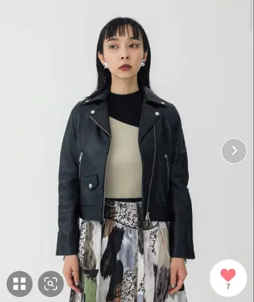 유나이티드 도쿄 더블 라이더 자켓 블랙