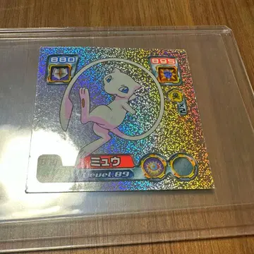 [ 새상품급 ] 포켓몬씰 열전 뮤우 씰열전 레어 레어템 구하기 어려움