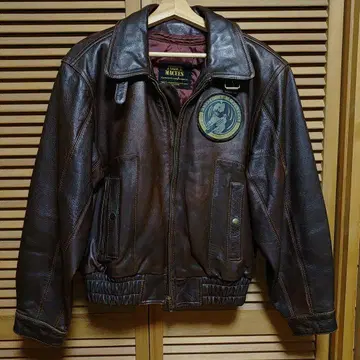 카도야 FORCE MACEES 가죽 플라이트 자켓