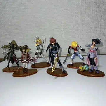 테일즈 원코인 피규어 6개 세트