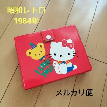 산리오 헬로키티 1984년 쇼와 레트로 레어 상자 케이스