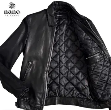 나노 유니버스 라무 가죽 자켓 L 퀼팅 패딩 자켓 가을/겨울 새상품급