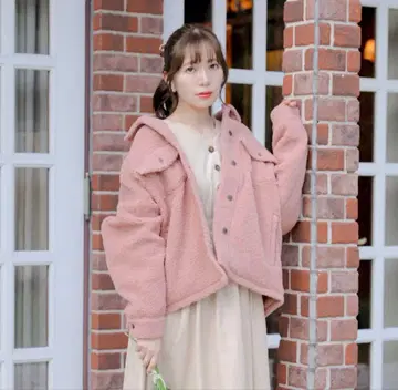 아림 핑크 아우터