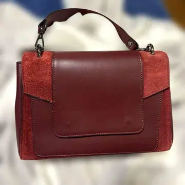 마르코비안치니 핸드백 스웨이드 가죽 이탈리아제 2way