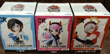 CRAZYRACCOON 우루카 Selly 달마 피규어