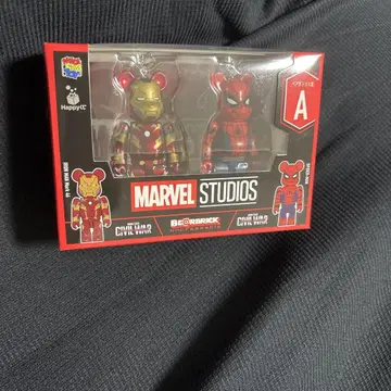 MARVEL Happy 복권 베어브릭 페어 박스상 A상
