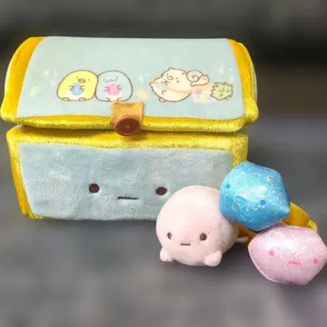 스미코구라시 장면 봉제 인형 보물 상자