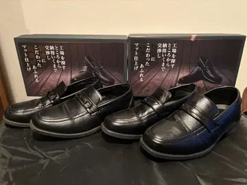 남성용 비즈니스 슈즈 가죽 신발 25.5cm 럭셔리 슈즈