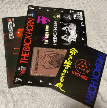 THE BACK HORN/스티커 2장 & 은하 유목사 vol.31